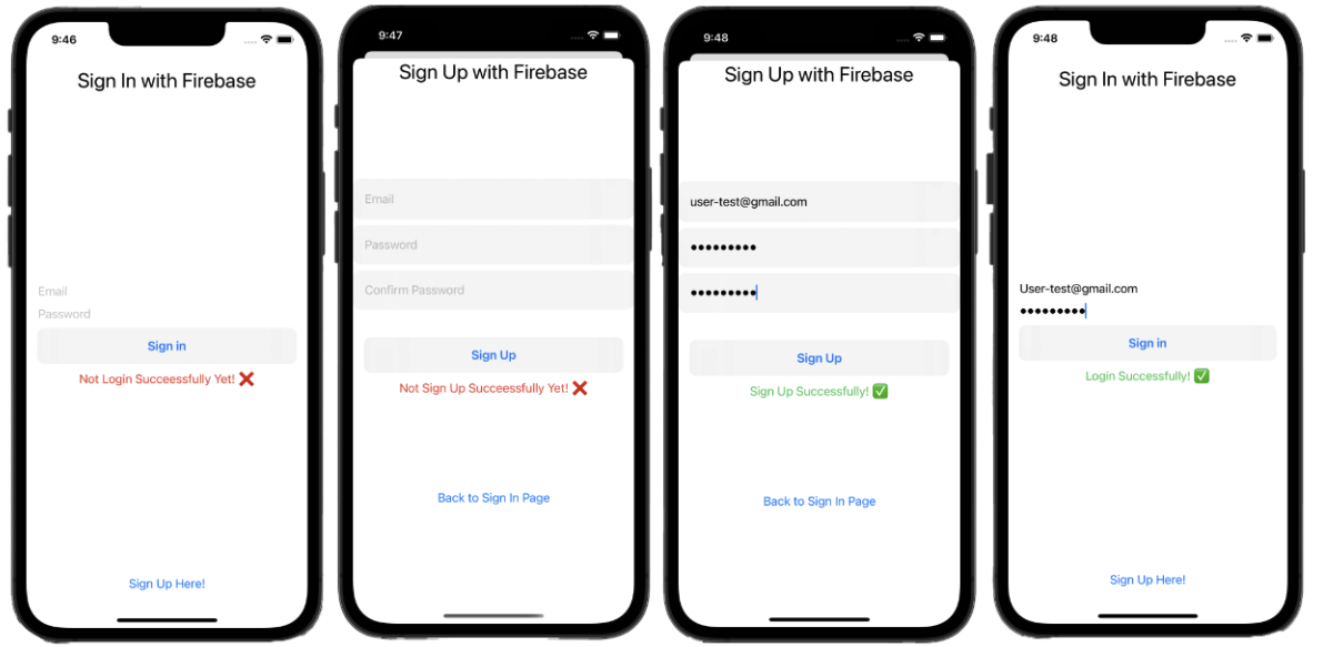 App Auth Flow Combined
