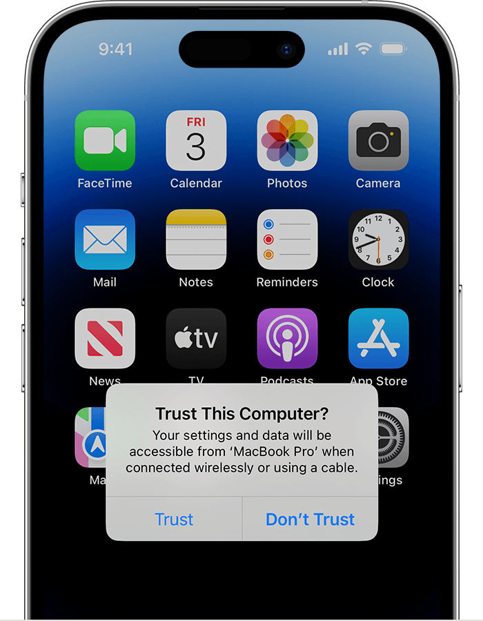 Trust the Computer on Your Device